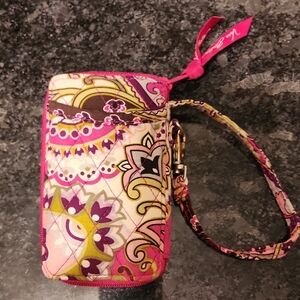 Vera Bradley Multicolor Patterned Wristlet